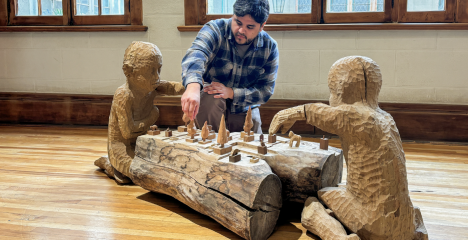 Exposición "Jardines humanos" del escultor Joaquín Hidalgo