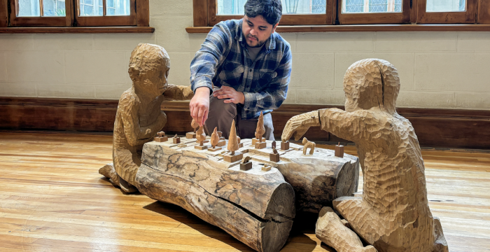 Exposición “Jardines humanos” del escultor Joaquín Hidalgo