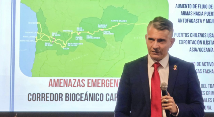 Fiscal de Antofagasta sobre corredor bioceánico: “puede ser aprovechado por el crimen organizado”