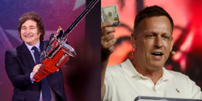 Reunión anarcocapitalista: Milei recibe en la Casa Rosada a Peter Thiel, cofundador de Palantir