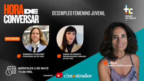 Hora de conversar: desempleo femenino juvenil