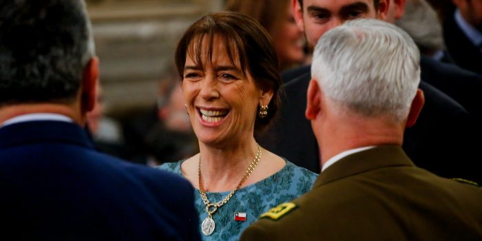 La polémica por la intervención de María Pía Adriasola en cónclave oficialista