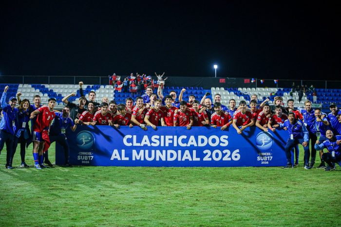 Chile tiene Mundial: La Roja Sub 17 golea a Bolivia y clasifica a Qatar 2026