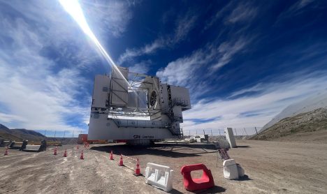 Ponen en marcha en Chile el telescopio submilimétrico más alto del mundo