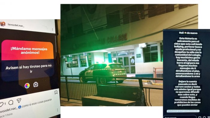 Amenaza de tiroteo suspende clases en Arica y detectan munición en alumno de otro colegio