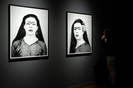 Fotografías ícono de Pedro Lemebel en el GAM