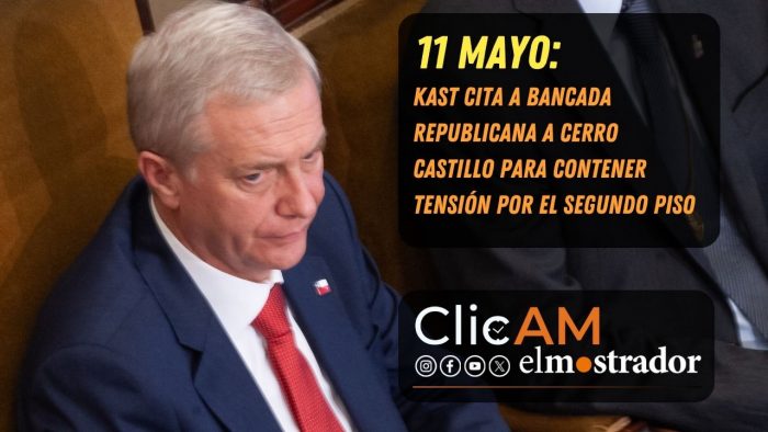 ClicAM: Kast contiene rebelión interna, debate por SLEP se enreda y sube en encuestas