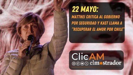 Matthei critica al Gobierno por Seguridad y Kast llama a “recuperar el amor por Chile”