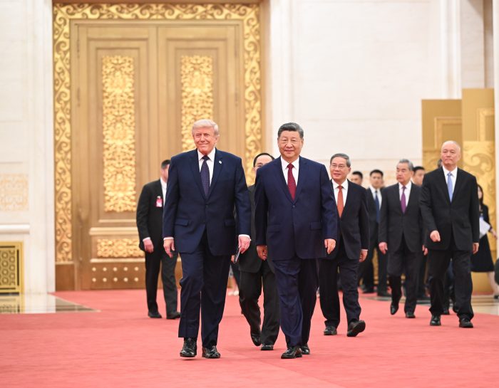 Xi ofrece banquete de bienvenida a Trump