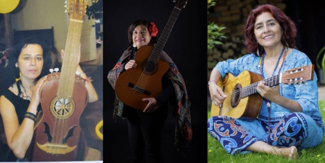 Concierto "Tres mujeres de la tierra" en barrio Yungay