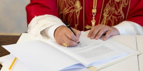 Conmovido por la encíclica Magnifica Humanitas