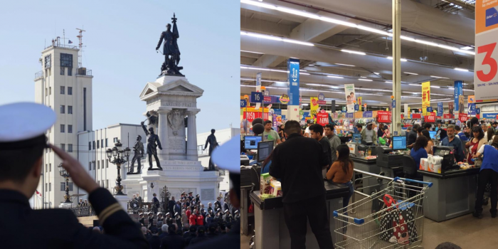 Feriado 21 de mayo: el cambio de horario en supermercados y malls que podrías perderte hoy