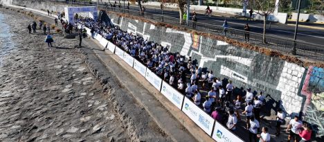Más de mil personas corrieron por el río Mapocho en corrida por sus 16 años de saneamiento