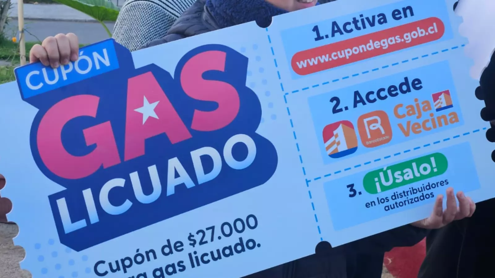Si pides tu cupón de gas de $27.000 después de esta fecha, no podrás usarlo en todo junio