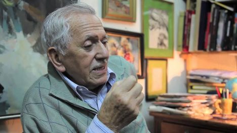 A los 101 años falleció pintor Manuel Gómez Hassan