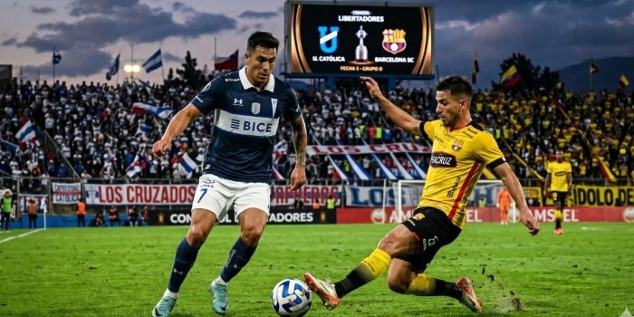 Pronóstico y apuestas UC vs Barcelona: Cuánto Paga el Partido por Copa Libertadores