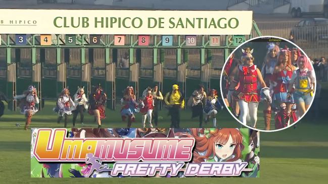 Club Hípico alberga primera carrera de "Umamusume": se hizo viral en redes sociales