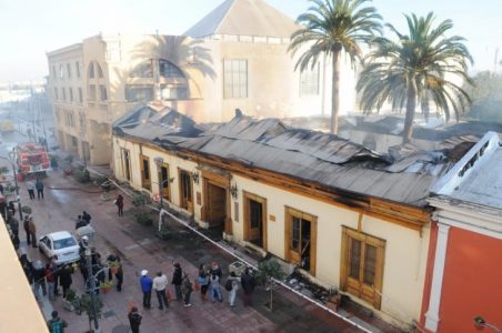 La Casa Piñera comienza a levantarse desde las cenizas