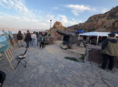 Fuerte Lambert: el centenario bastión de Coquimbo revivió su historia a través del arte