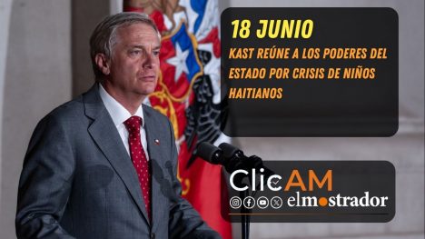 Kast reúne a los poderes del Estado por crisis de niños haitianos 