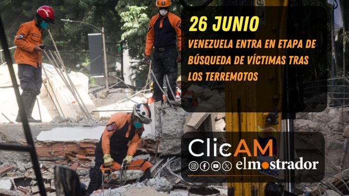 Venezuela busca sobrevivientes tras terremotos y Chile envía rescatistas a Caracas