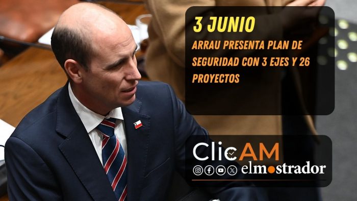 Arrau presenta plan de seguridad con 3 ejes y 26 proyectos 