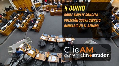 Doble empate congela votación sobre secreto bancario en el Senado