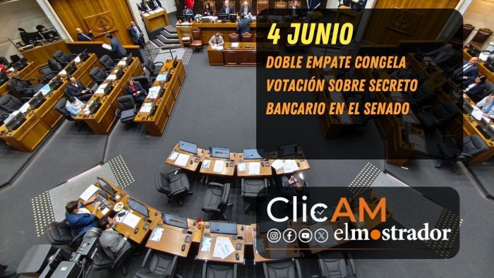 Doble empate congela votación sobre secreto bancario en el Senado