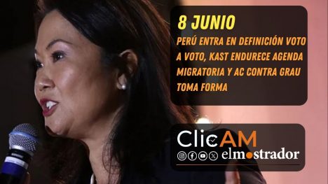 Perú entra en definición voto a voto, Kast endurece agenda migratoria y AC contra Grau toma forma