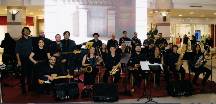 Concierto de Metropolitan Big Band en Biblioteca Nacional
