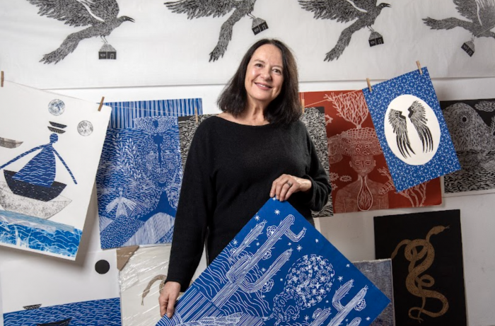 Milena Vodanovic presenta exposición "Cuerva" en Galería Madre
