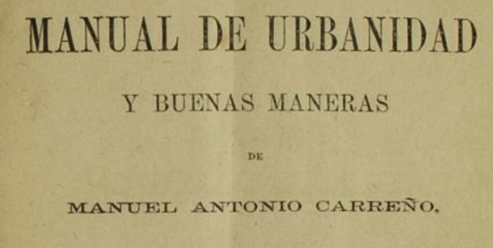 El nuevo manual de Carreño: no cometa incivilidades