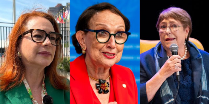 Tres latinoamericanas están en la carrera para liderar la ONU