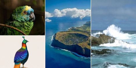 Futuro verde en marcha: nuevas aves en Parque Tricao, mar de Rapa Nui y salud del océano chileno