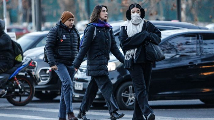 Heladas en la zona central: temperaturas caerán hasta 10°C este fin de semana en Santiago