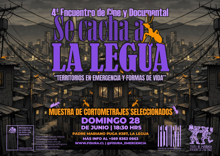 4° Encuentro de Cine Documental “Se Cacha a La Legua. Territorios en Emergencia y Formas de Vida”