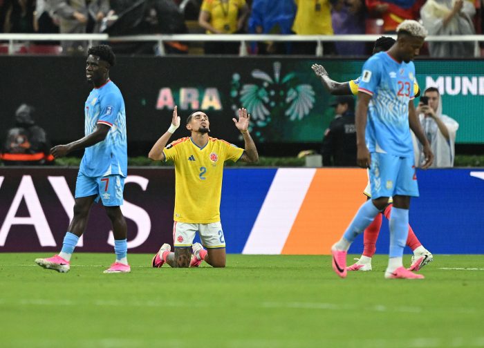 Mundial: Colombia vence a la República Democrática del Congo y va a los dieciseisavos de final