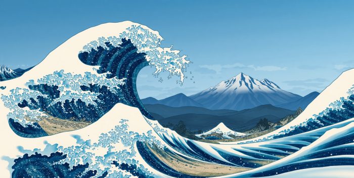 La Gran Ola de Kanagawa sobre los Andes Sudamericanos