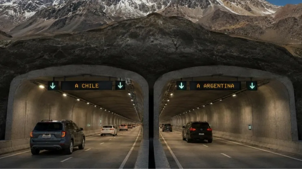 Si viajas a Argentina podrías evitar las bajas temperaturas: el megatúnel de 14 km en la cordillera
