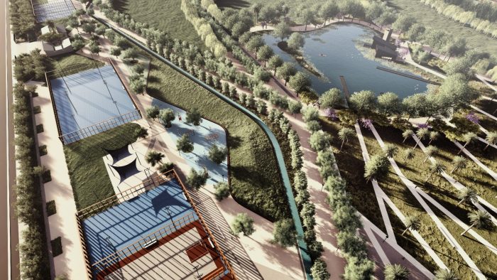 Tiene canchas techadas y es gratis: El parque de 42 hectáreas en Santiago que debes conocer