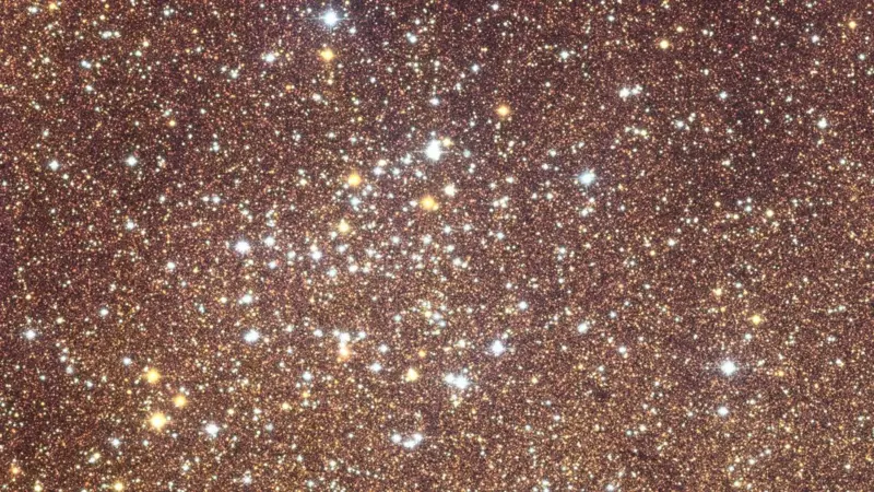 La espectacular imagen captada por un telescopio que muestra 60 millones de estrellas a la vez