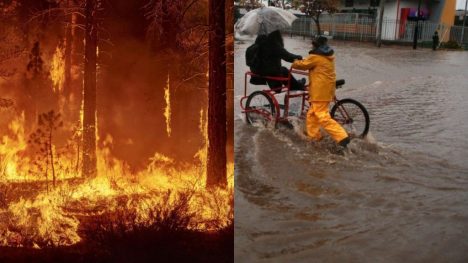 Lluvias e incendios: una combinación explosiva