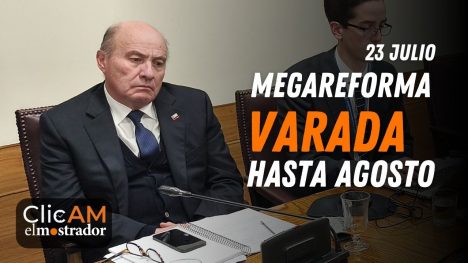 ClicAM: Gobierno posterga la megarreforma tras perder apoyos en el Senado
