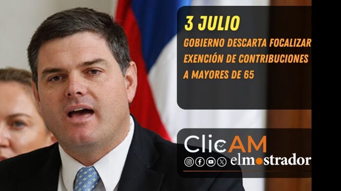 Gobierno descarta focalizar exención de contribuciones a mayores de 65