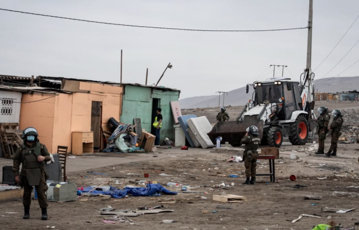 Continúa desalojo de Cerro Chuño en Arica