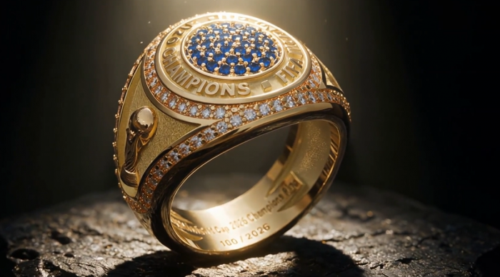 La tradición estadounidense de entregar anillo a los campeones que se replicó en el Mundial 2026