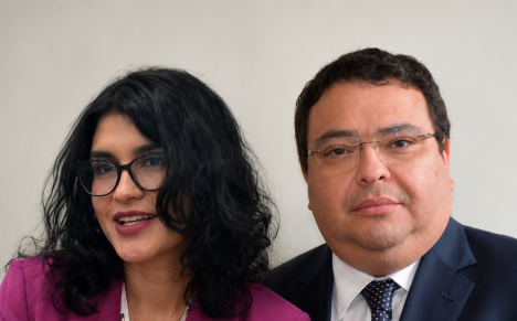Juliana Díaz-Pantoja y Roberto Navarro-Dolmestch