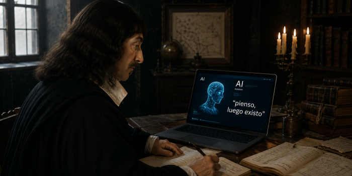 Primero existe la inteligencia artificial, luego pienso