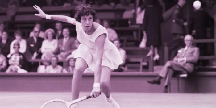 El escándalo en Wimbledon por un destello de la ropa interior de María Bueno en 1966