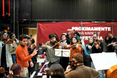 Flashmob sinfónico- coral sorprendió y emocionó a cientos de personas en Rancagua Norte